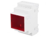 Carcasă pentru Șină DIN ABS Gri 90x52x65 mm