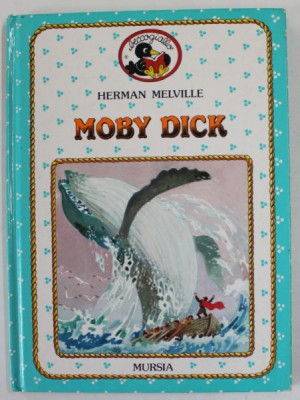 MOBY DICK di HERMAN MELVILLE , versione per i bambini di MIA PELUSO , illustratzioni di SANTA LA BELLA , 1987 foto