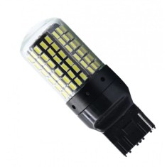 Bec LED Canbus T20, W21W, WY21W, 7440, 144 LED-uri pentru Frana, Pozitie spate, Semnal, Marsarier sau Lumini de zi AutoREY&reg;