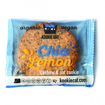 Cookie cu chia si lamaie fara gluten eco 50g foto