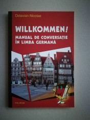 Willkommen! Manual de conversatie in limba germana foto