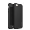 Husa Dynamite Originala iPhone 5 / iPhone 5S / iPhone SE Full Cover 360 + folie sticla, Negru