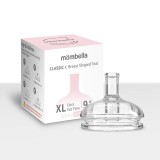 Tetină biberon classic anti-colici mombella, flux consistent (xl), 9 luni+
