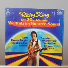 Ricky King – 20 World Hits in Guitar Sound (1978/CBS/RFG) - Vinil/Vinyl/ca Nou