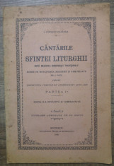 Cantarile Sfintei Liturghii dupa melodiile traditionale - I. Popescu Pasarea foto