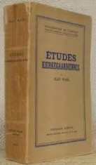 ETUDES KIERKEGAARDIENNES - JEAN WAHL (CARTE IN LIMBA FRANCEZA) foto