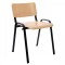 Scaun birou operational iMK&reg;, fix, lemn stratificat, 47.5 x 48.5 x 71 cm