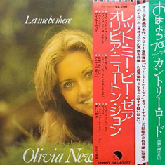Vinil "Japan Press" Olivia Newton-John – Let Me Be There (VG+)