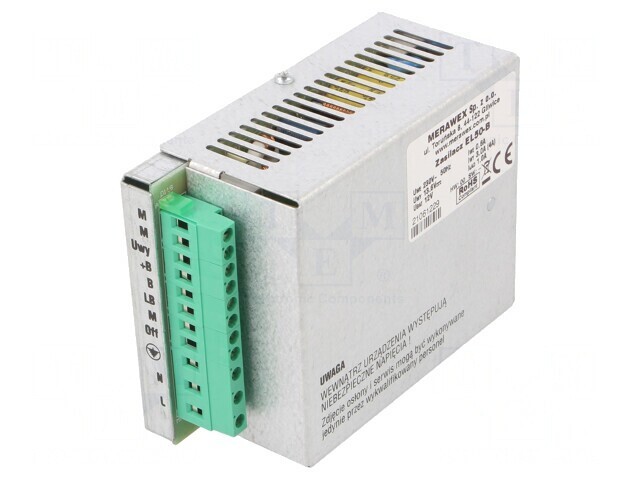 Alimentator modular pentru șină DIN 50W 13,2VDC EL50-B