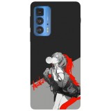 Husa compatibila cu Motorola G20 model Asuka Langley Soryu Neon Genesis Evangelion, Silicon, TPU, Viceversa, Transparent, Carcasa