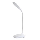 Lampa LED Flexibila de Birou MRG MXC018, USB, Touch, Alb Rece, 18 Led, Alba C973