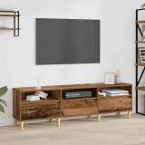 vidaXL Cabinet TV cu sertar Lemn Vechi 150 x 30 x 45 cm Lemn compozit 879480