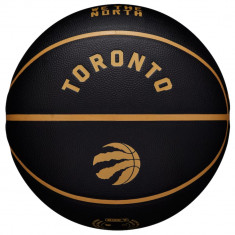 Mingi de baschet Wilson NBA Team City Collector Toronto Raptors Ball WZ4016428ID negru foto
