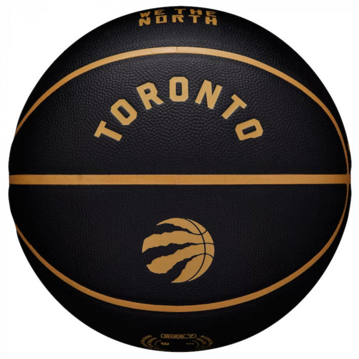 Mingi de baschet Wilson NBA Team City Collector Toronto Raptors Ball WZ4016428ID negru