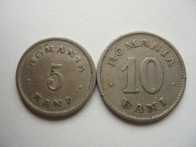 ROMANIA - SET 5 banI 1900 + 10 bani 1900 , CAROL I , L14.2 foto