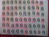 ANGLIA/MAREA BRITANIE REGINA VICTORIA SERIE NESTAMPILATA MNH/MH 60 BUC =300