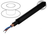 Cablu DMX Negru 100m 110&Omega;
