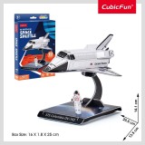 Cumpara ieftin Cubic Fun - Puzzle 3D naveta spatiala 23 piese