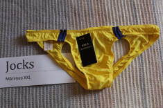 Jockstrap / Suspensori - Yellow marimea XL foto