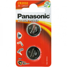 Baterii PANASONIC CR2032, 2 buc