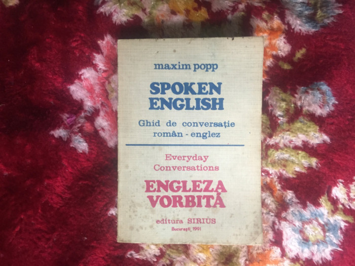 e1 Maxim Popp - Engleza vorbita
