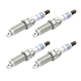 Set 4 bujii scanteie Bosch pentru BMW Seria 1, Seria 2, Seria 3, Seria 4, Seria 5, Seria 6, Seria 7, X4, X5, X6