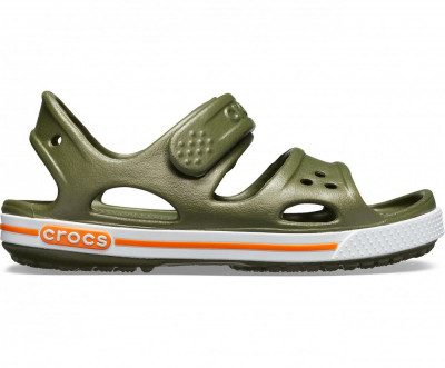 Sandale Crocs Crocband II Sandal Kids Verde - Army Green foto