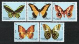 Sharjah 1972 Mi 1018/22 MNH - Fluturi