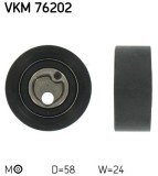 SKF VKM 76202 rola intinzator,curea distributie