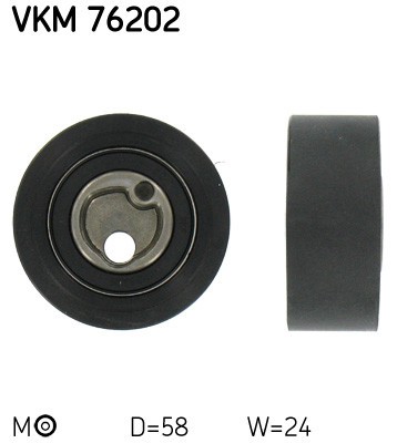 SKF VKM 76202 rola intinzator,curea distributie foto