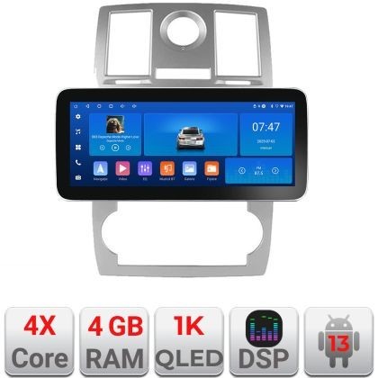 Navigatie Chrysler 300C 2004-2008 K-CH06 Edotec 4+64 12.3 inch Incell 1K android Wifi 5Ghz gps internet CarStore Technology