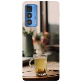 Husa compatibila cu Motorola Edge 20 Lite model Have a cup of tea, Silicon, TPU, Viceversa, Transparent, Carcasa