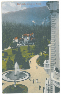 2726 - SINAIA, Prahova, Corpul de Garda, Romania - old postcard, CENSOR - used foto