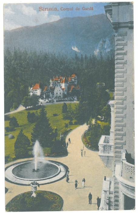 2726 - SINAIA, Prahova, Corpul de Garda, Romania - old postcard, CENSOR - used