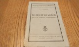Carte LE MOI ET LE MONDE Essai Cosmogonie J. D. Gherea, 1938, 457 pagini, Franceza