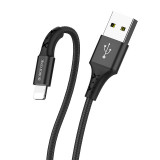 Cablu Date si Incarcare USB la Lightning Borofone BX20, 1 m, Negru