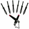 Set antrenament, nunceag si cutite de aruncat, multicolor
