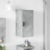 VidaXL Dulap de Baie cu ușă Gri beton 30 x 31.5 x 61 cm Lemn compozit 883347