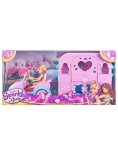 Papusa Sparkle Girlz &amp; Jeep With Caravan (100176)