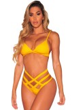 Cumpara ieftin SW1657-9 Costum de baie in 2 piese cu benzi elastice