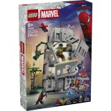 LEGO Marvel Spider-Man vs Hulk 76350, set de constructie cu 534 piese