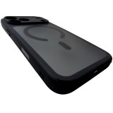 Husa ESR Classic, magnet, colturi intarite, TPU negru cu plastic gri semitransparent pentru Apple iPhone 17 Pro Max