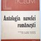 Antologia nuvelei rom&acirc;nești - antologie si studiu introductiv - Dumitru Tiutiuca