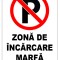 indicator de interzicere pentru zona de incarcare marfa