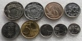P1. Belgia lot 25 centimes 1972 + 1 Franc 1990 1996 + 5 Francs 1977 1998 + 10 1972 1974 + 20 1993 + 50 1987 unele aUNC **