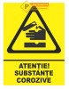Indicator substante corozive