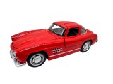 Macheta Mercedes-Benz 300SL Gullwing rosu 1/36 sunete, lumini, deschide usile si capotele
