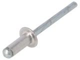 Diblu aluminiu 4,8mm x 12mm 500 bucăți