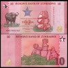 Zimbabwe 2026 - 10 zig UNC