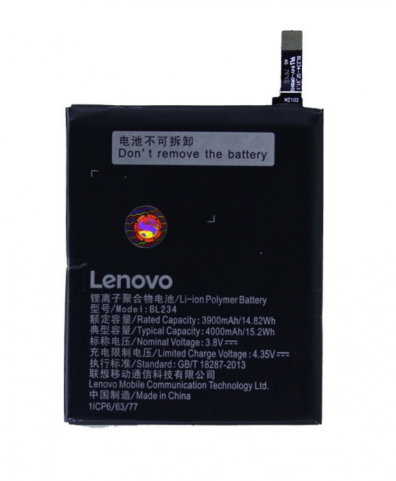Acumulator Lenovo P70 BL-234